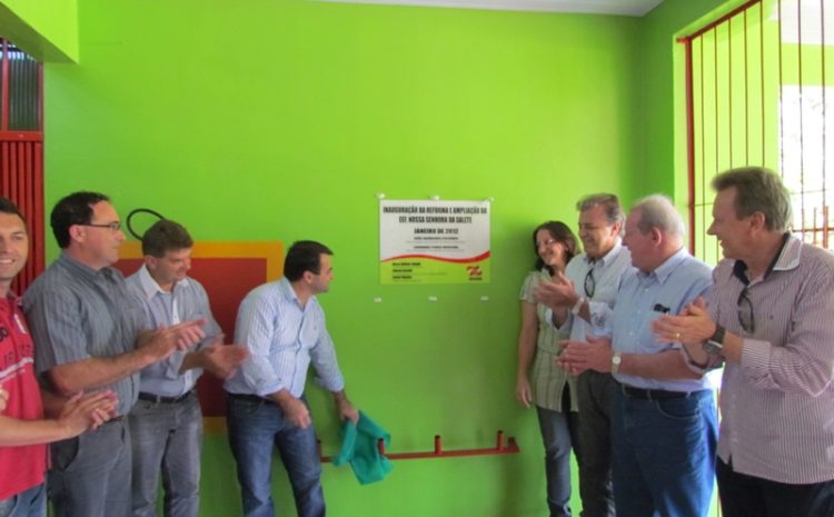  Quilombo – Entrega da reforma da escola Nossa Senhora Salete – Linha Gaúcha